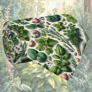 Ervas Frescas de Jardim Gravata de Cozinha para