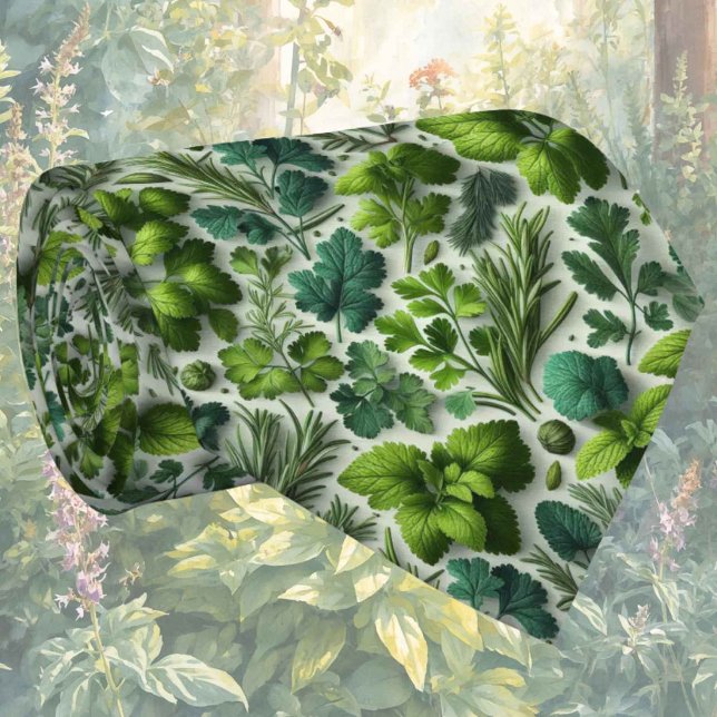 Ervas Frescas de Jardim | Gravata de Cozinha para  (Criador carregado)