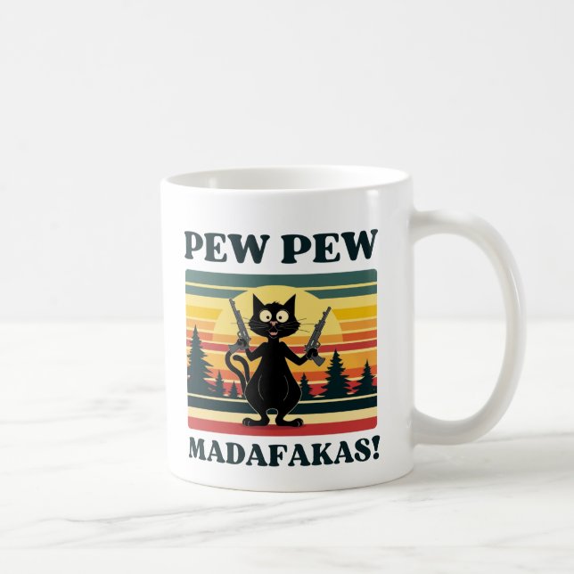ervilha madafakas, caneca de café engraçada (Direita)