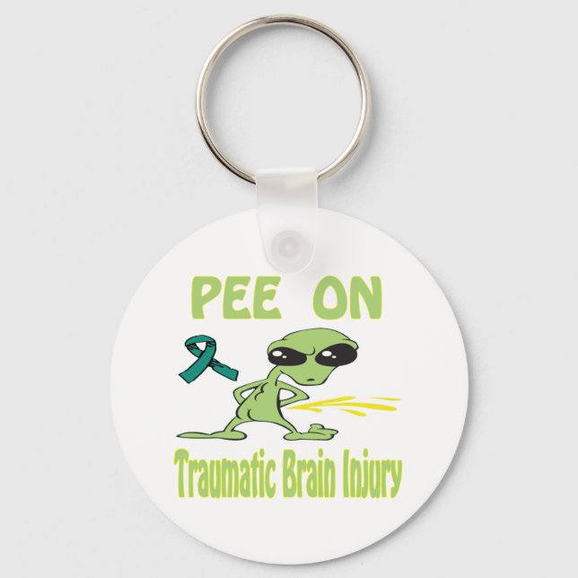 Ervilha na Chaveiro de lesões cerebrais traumática (Frente)