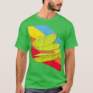 Ervilhas Vegetais Comidas Vegan Camiseta Vegetaria