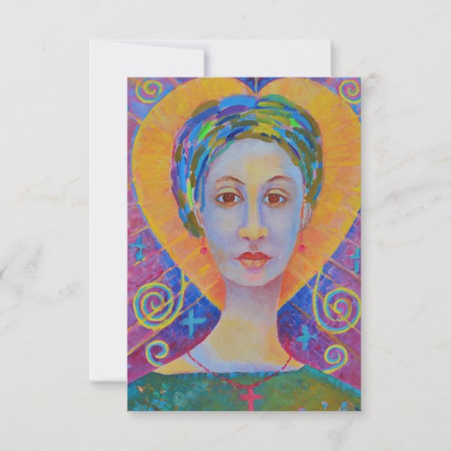 Erzulie Freda voodoo Orleans Dantor Wudu art (Frente)