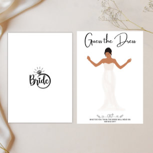esboçar o estilo de vestido 5 cartão branco de fun