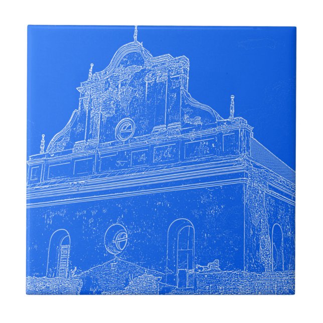 Esboço Arquitetônico da Grande Sinagoga de Slonim (Frente)