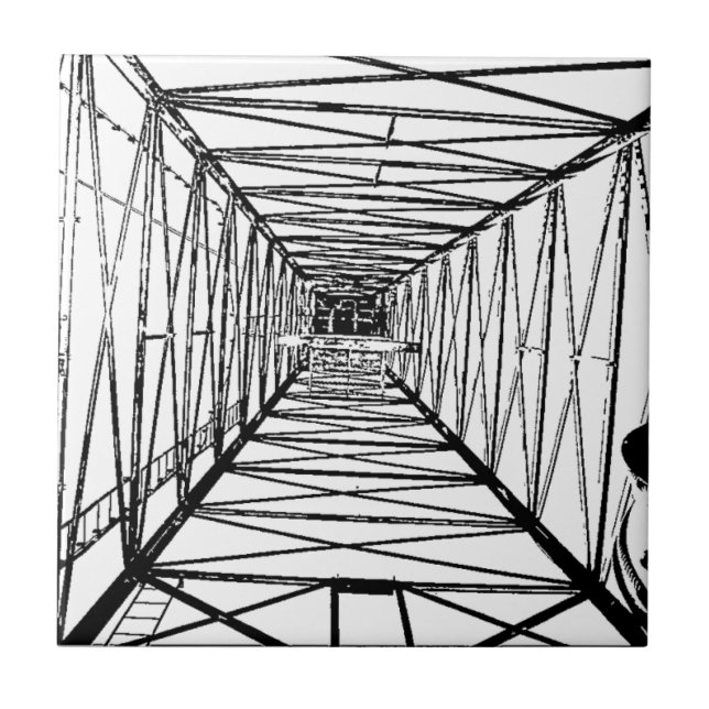 Esboço interno do equipamento de broca do óleo (Frente)