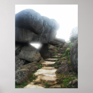 Escada até o céu - Impressão de enquadramento