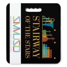 Escada do assento do cais