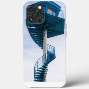Escadaria Espiral Em Torno da Capa de telefone Pol