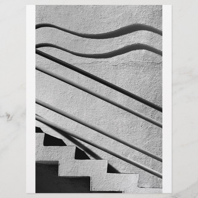 Escadas abstrato (Frente)