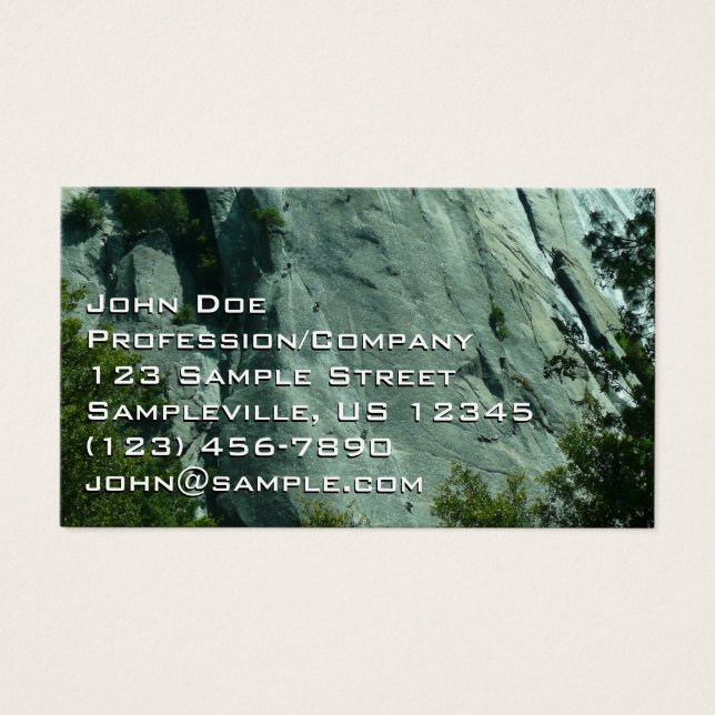 Escaladores em El Capitan (Frente)