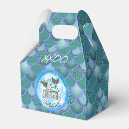 Escalas de Azul no Mar Sereia Obrigado Caixa de Fa