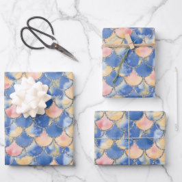 Escalas de Sereia Azul, Amarelo e Silver