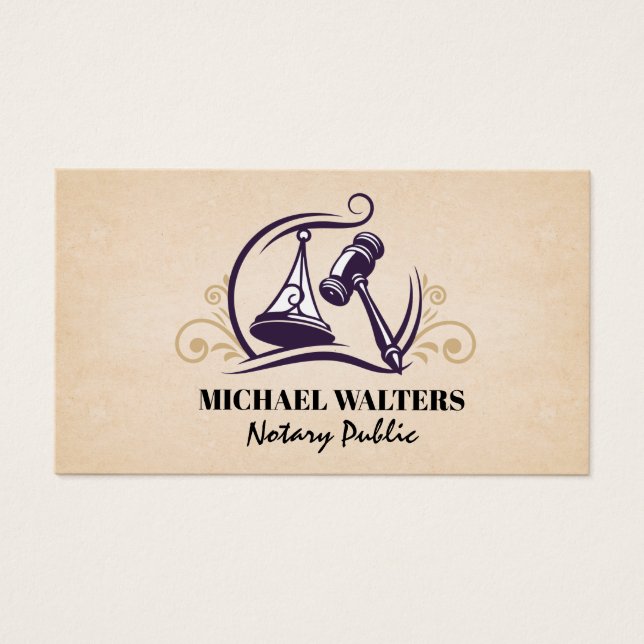 Escalas legais | Logotipo Gavel (Frente)