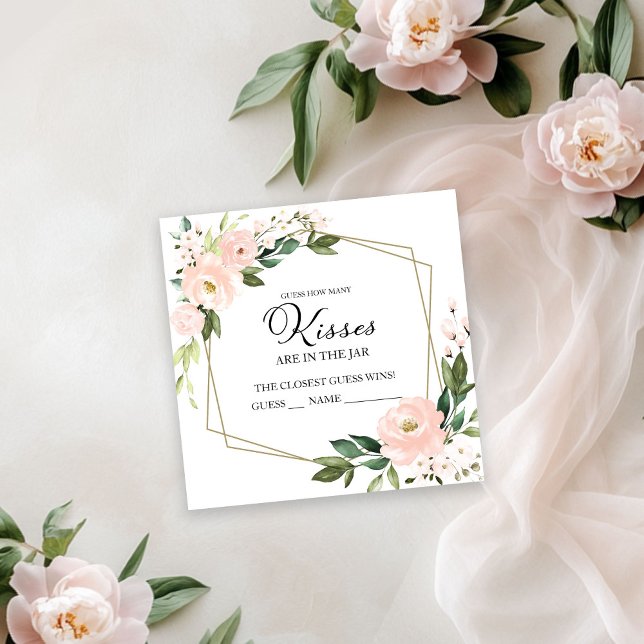 Escamudo Rosa Geométrico Adivinha Quantos Cartões  (Criador carregado)