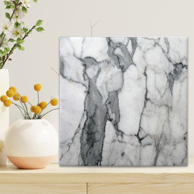 escandaloso e moderno escândalo mármore branco de  (minimal scandinavian modern chic grey white marble ceramic tile)
