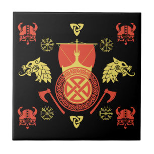 Escandinávia Viking Norsêmen Home Decor