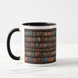 Escapar para sua prateleira de livros: Uma caneca