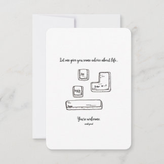 Escape, Delete, Enter, Space - Placa plana