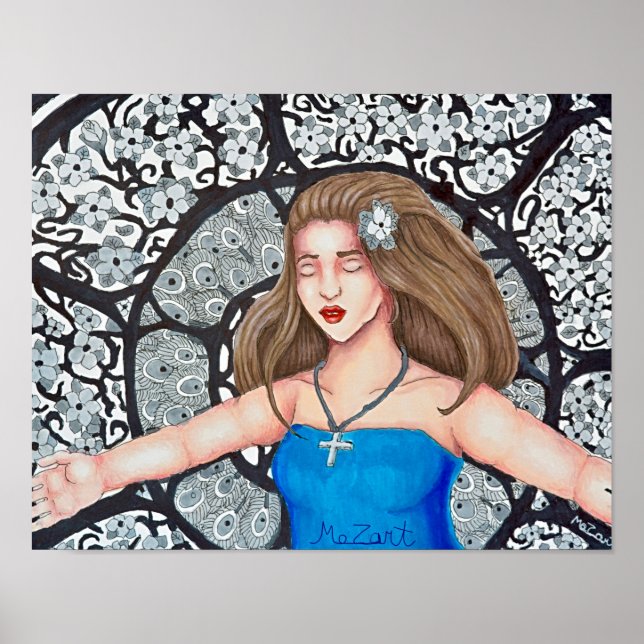 "Escape Drawing Poster (Frente)