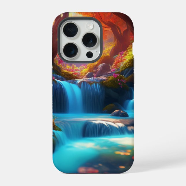 Escape para a natureza: Capa de telefone tropical  (Verso)