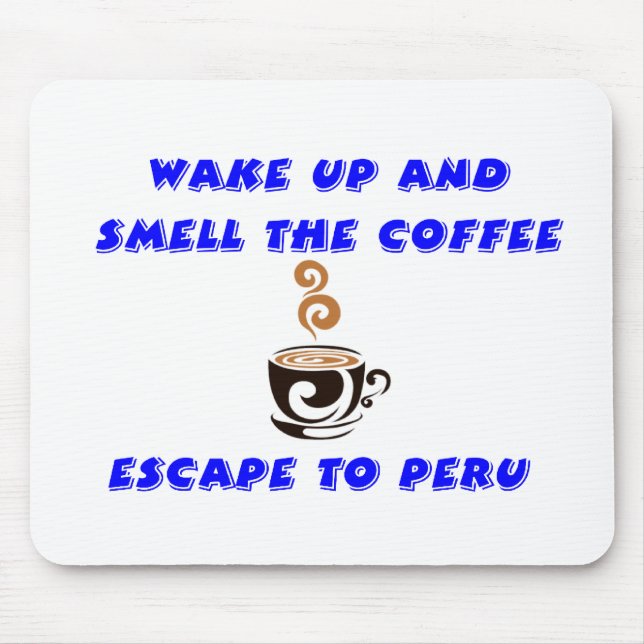 Escape para o mouse pad do Peru (Frente)