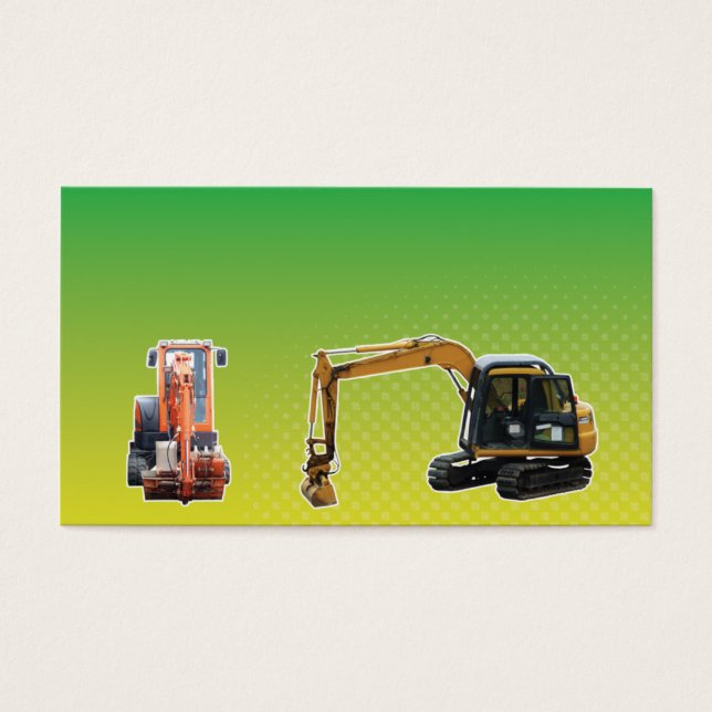 Escavador de Digger Mecânico de Construção (Frente)