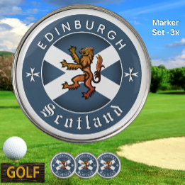 Escocesa - Marca Golf, Edimburgo, Bandeira Escoces