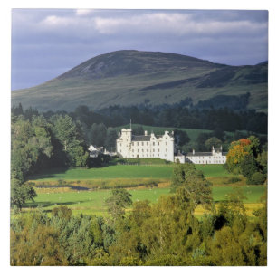 Escócia, Tayside, Castelo de Blair. Num campo esme