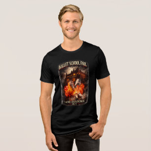 Escola de Ballet Fracasso Masculino Bella+Canvas T