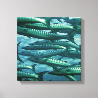 Escola de Canvas de Peixe Verde