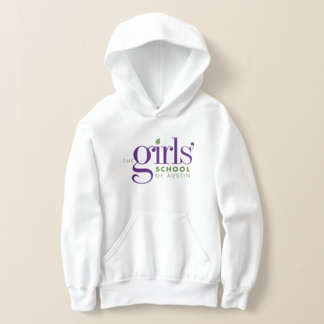 Escola de Meninas Personalizáveis de Austin Hoodie (Postura )