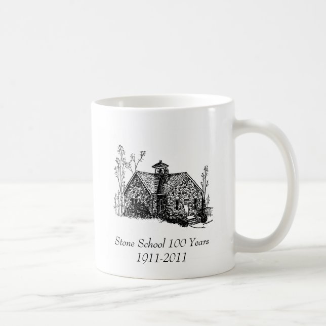 Escola de pedra 100 anos de caneca (Direita)