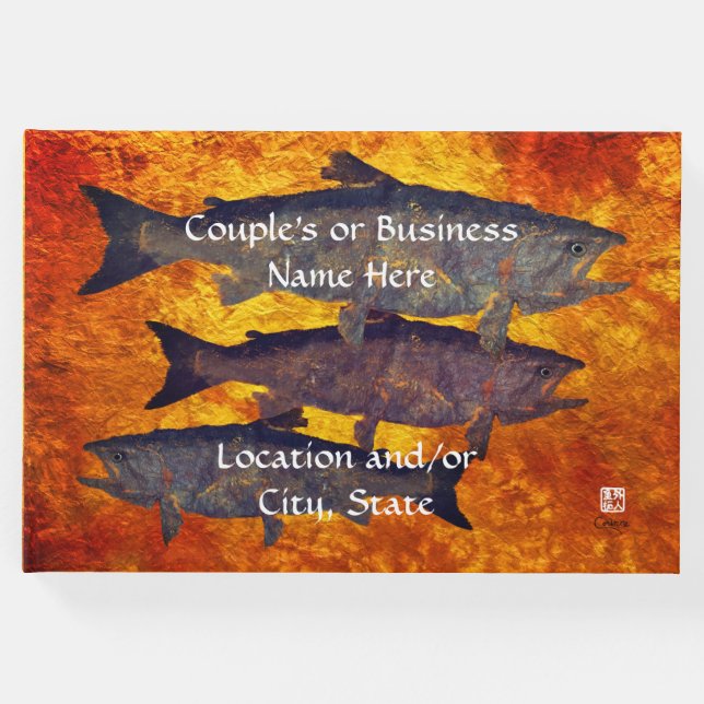 Escola de Salmão - Livro de Convidados (Frente)