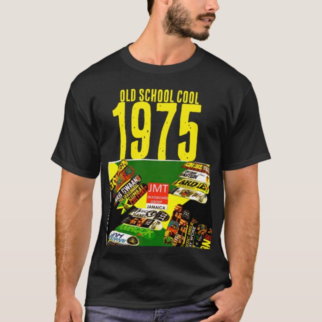 ESCOLA OLE LEGAL 1975 - Camiseta Básica Escura (Frente)