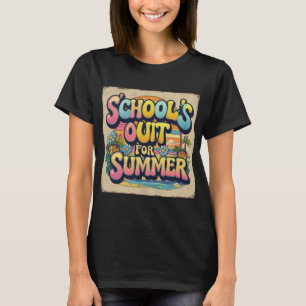 escolas para camiseta de verão