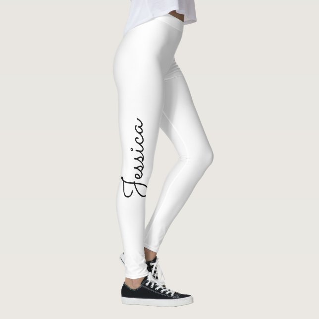 ESCOLHA A COR Yoga Pants Capri Leggings (Direita)