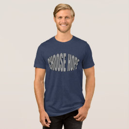 Escolha a Esperança - Camiseta Cristã Inspiradora