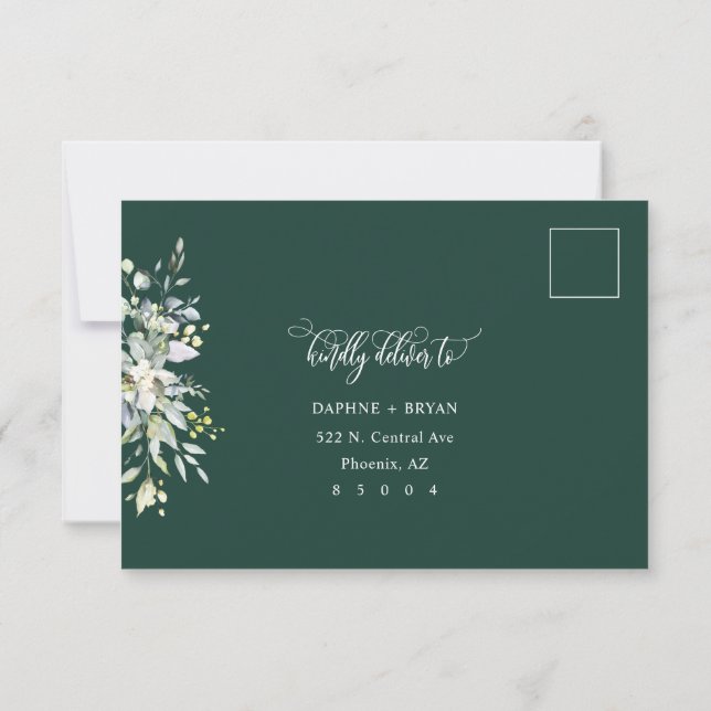 Escolha da refeição do Cartão de Resposta 3 do Eme (Verso)