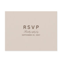 Escolha de Média do Cartão Postal RSVP do Autumn W