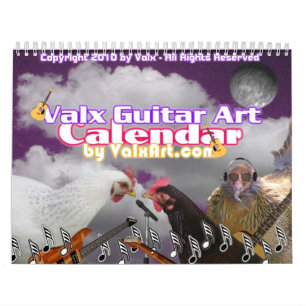 Escolha este calendário 2013 de ValxArt da