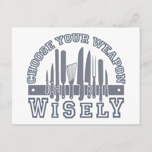 Escolha o cartão postal personalizado da Arma
