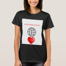 Escolha Sempre a Bondade Camiseta Feminina Globo C