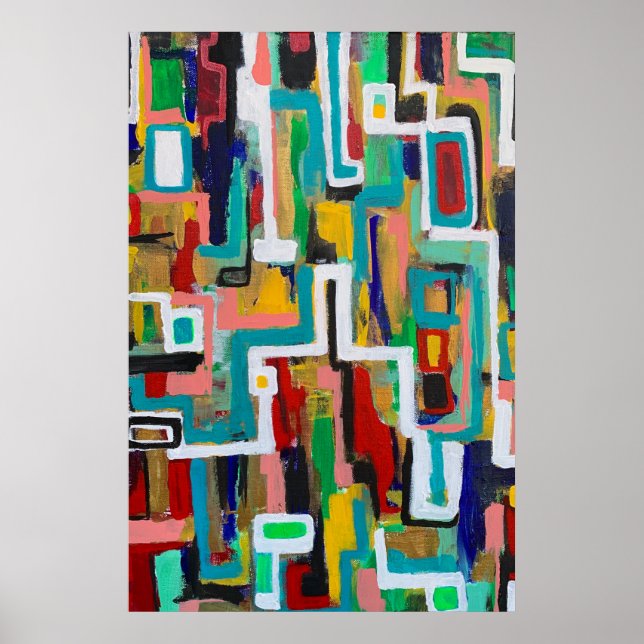 Escolha seu Poster do caminho 24 x 36 (Frente)