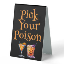 Escolha seu sinal de bebida tóxica