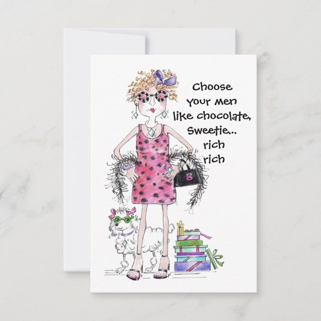 Escolha seus homens como Chocolate, Docinho...rico (Frente)