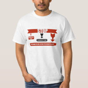 Escolha sua camisa do destino