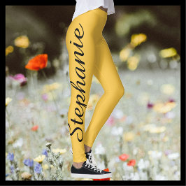 ESCOLHA SUAS Leggings Yoga personalizadas COR com 