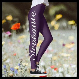 ESCOLHA SUAS Leggings Yoga personalizadas COR com 