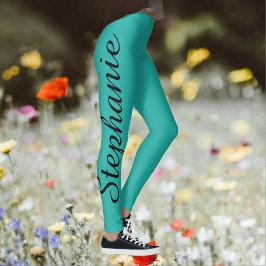 ESCOLHA SUAS Leggings Yoga personalizadas COR com 