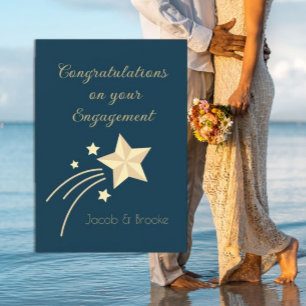 Escolha Superior! Cartão de Noivado personalizado